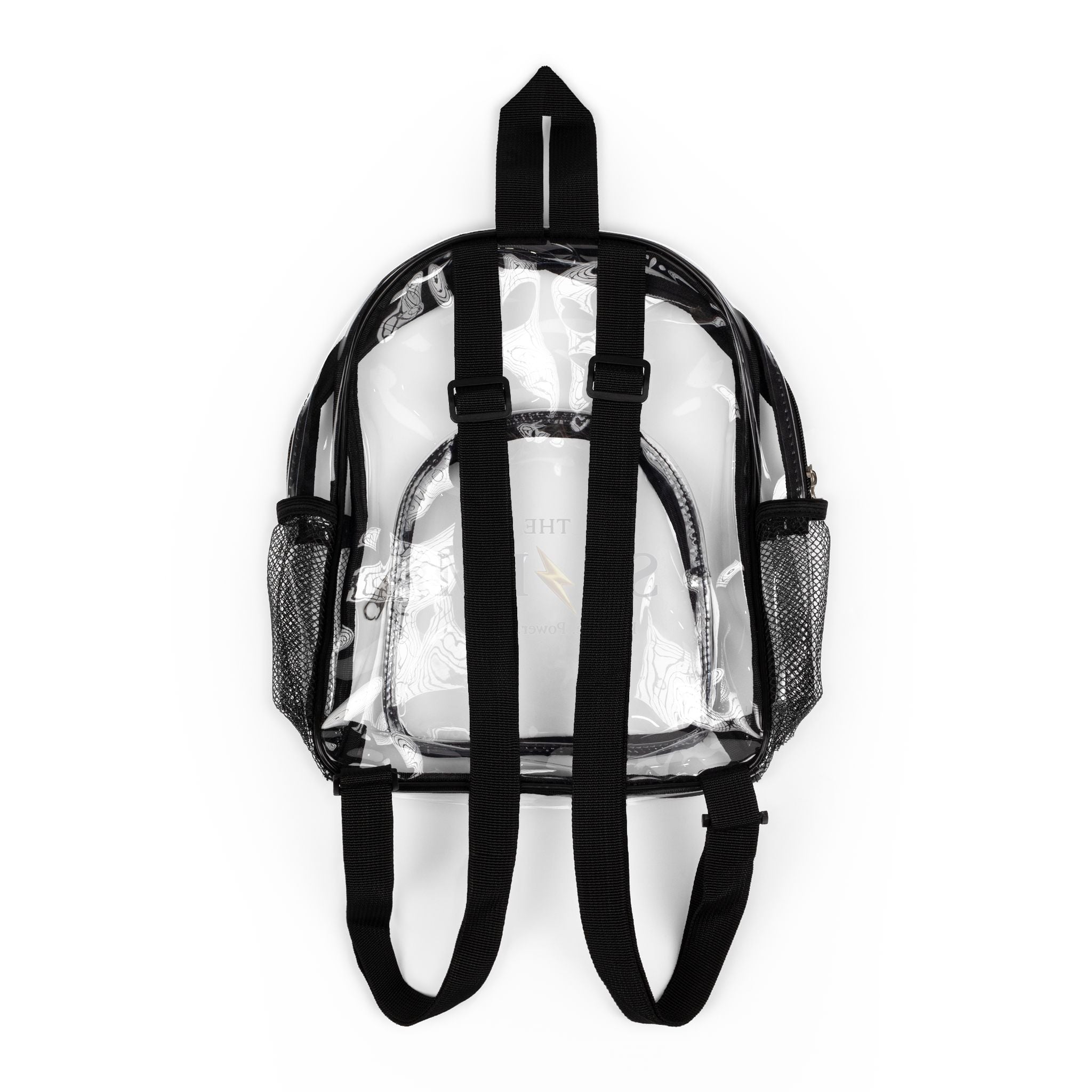 THE STORM Clear Stadium Backpack — Purpose. Power. Peace