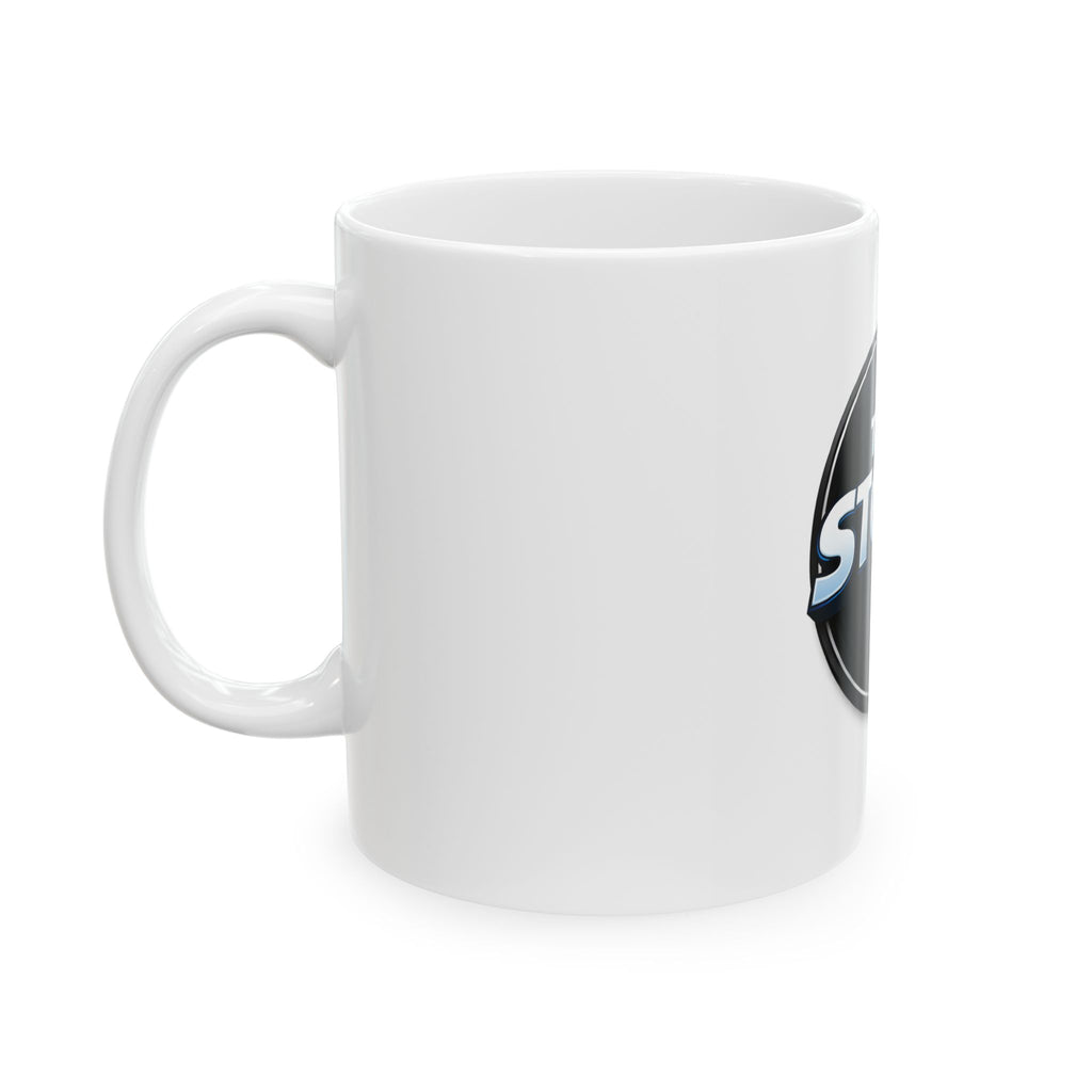 THE STORM Mug — "The Storm" Bold Logo Coffee Cup (11oz & 15oz)