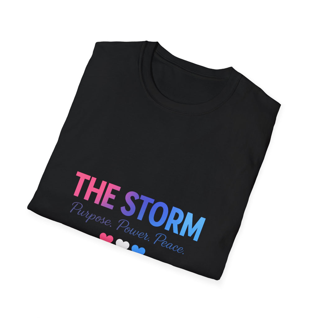 The Storm T-Shirt — Purpose Power Peace Graphic T-Shirt