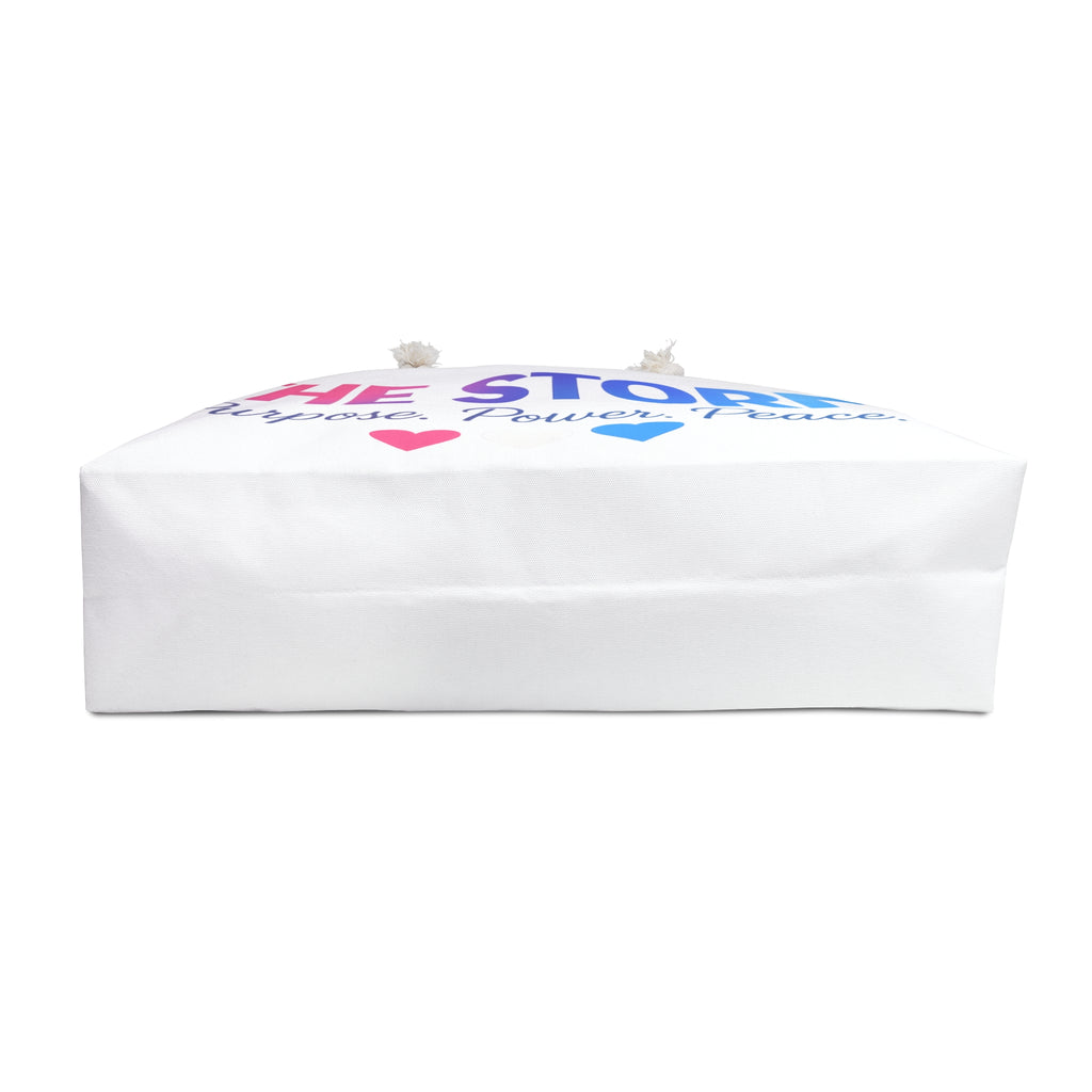 Weekender Bag — "The Storm" Purpose. Power. Peace. Beach Tote
