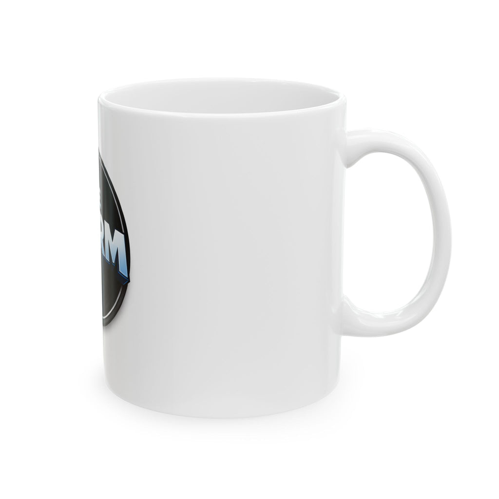 THE STORM Mug — "The Storm" Bold Logo Coffee Cup (11oz & 15oz)