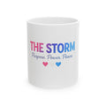 The Storm Ceramic Mug — "The Storm: Purpose. Power. Peace." Inspirational Coffee Cup